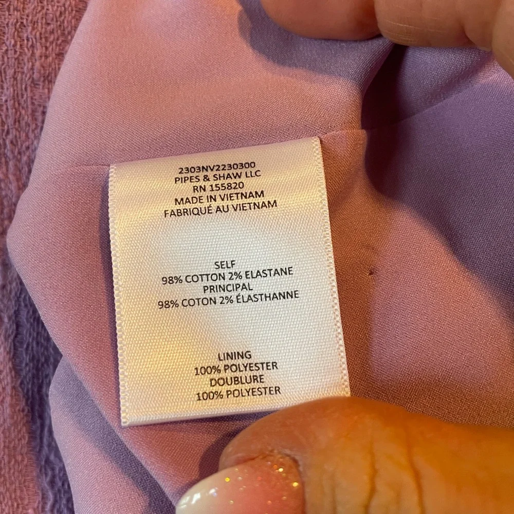 NEW Veronica Beard Lavendar Emar Mini Skirt Size 6 - Picture 13 of 14